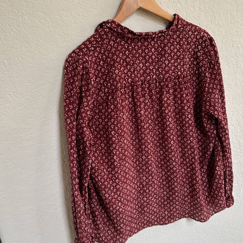 Massimo Dutti Long Sleeve Blouse - Picture 5 of 6